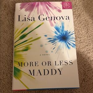 Lisa Genova 'More or Less Maddy' Novel - Multicolor Cover